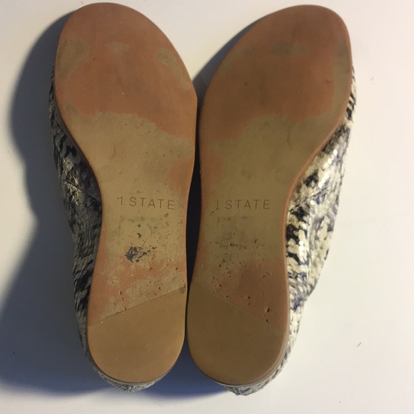 1.STATE CELVIN SNAKESKIN LEATHER SHOE - Picture 5 of 5